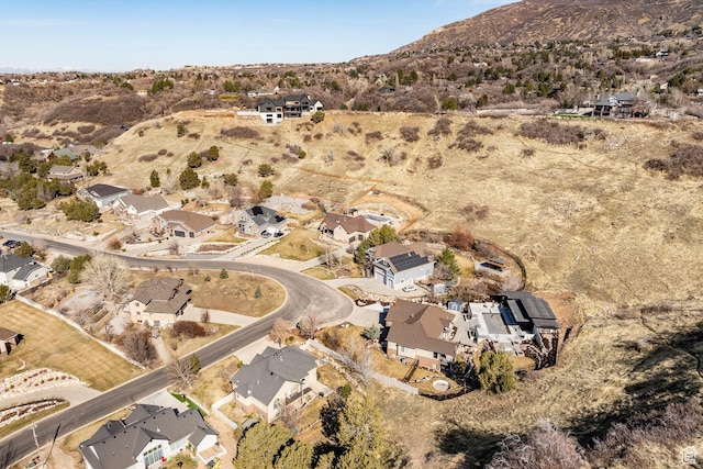 2652 E 6500 S, Uintah, UT 84403 - aerial view of property's location with nearby suburban area and a mountainous background