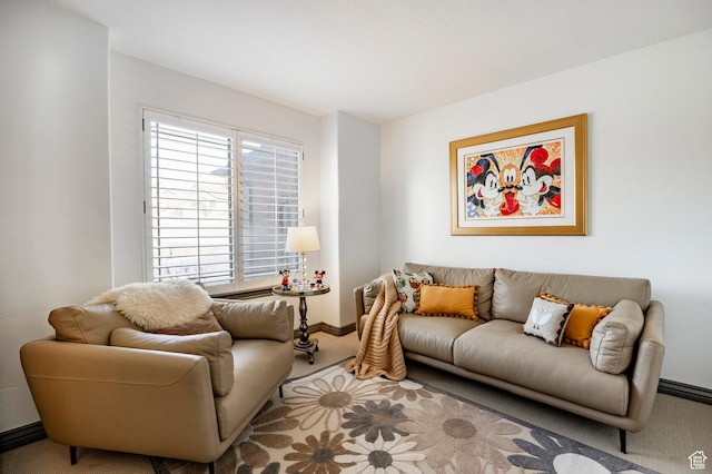 2652 E 6500 S, Uintah, UT 84403 - living area featuring light carpet and baseboards