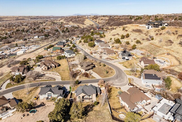 2652 E 6500 S, Uintah, UT 84403 - aerial view of property and surrounding area with nearby suburban area