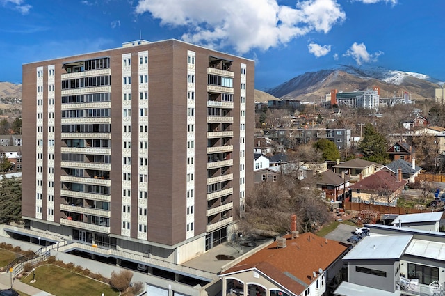 view of property with a mountain view