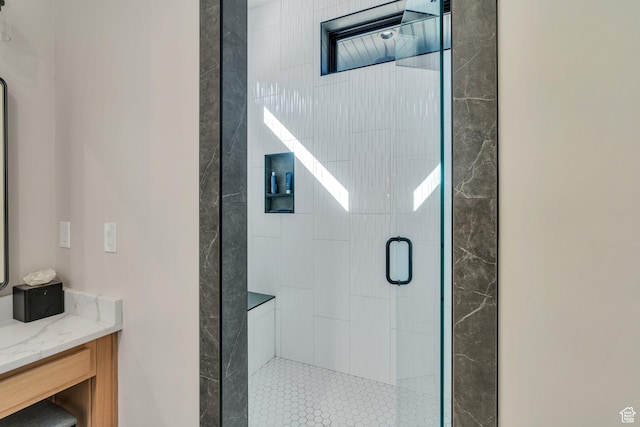 1413 N 1500 E, Provo, UT 84604 - full bathroom featuring a shower stall and vanity