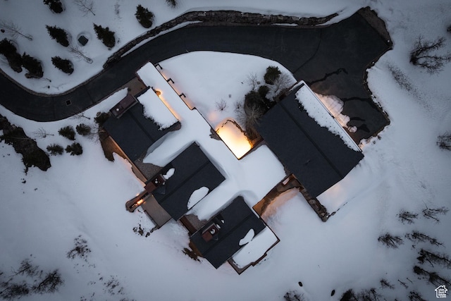 9774 N Red Hawk Trl, Park City, UT 84098 - view of snowy aerial view