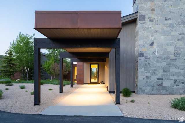 9774 N Red Hawk Trl, Park City, UT 84098 - view of property entrance
