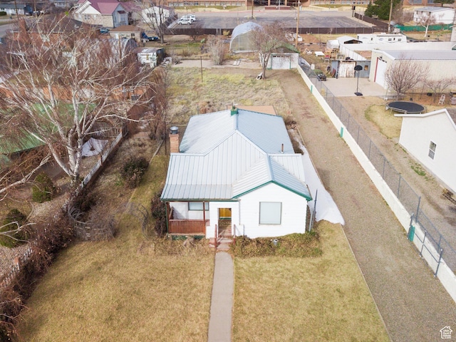 drone / aerial view