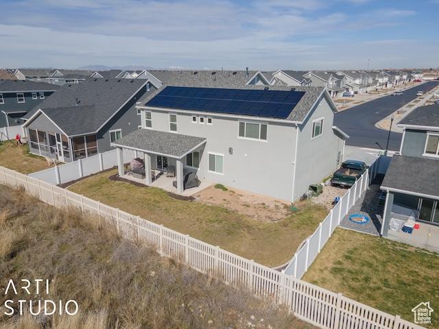 2211 W Parkview Dr, Syracuse, UT 84075 - birds eye view of property with a residential view