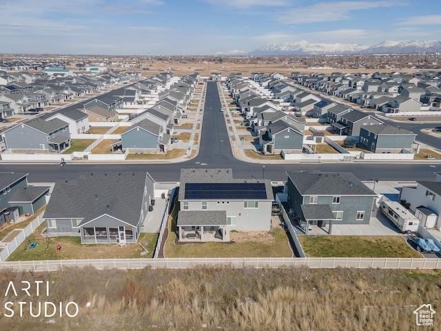 2211 W Parkview Dr, Syracuse, UT 84075 - aerial view with a residential view