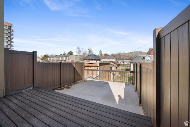 123 E 2nd Ave N Unit T-9, Salt Lake City, UT 84103 - wooden terrace with a residential view