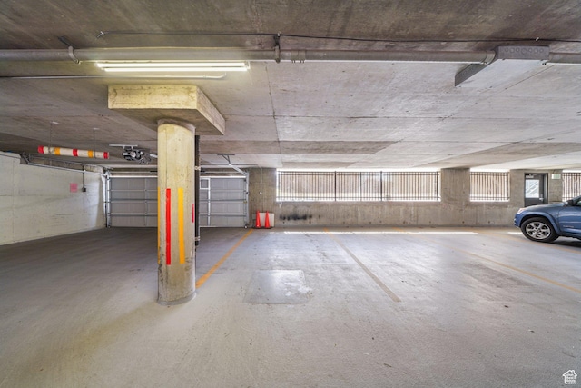 123 E 2nd Ave N Unit T-9, Salt Lake City, UT 84103 - parking garage featuring a garage door opener