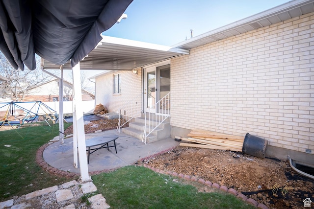 880 E 5700 S, South Ogden, UT 84405 - view of patio with entry steps and fence