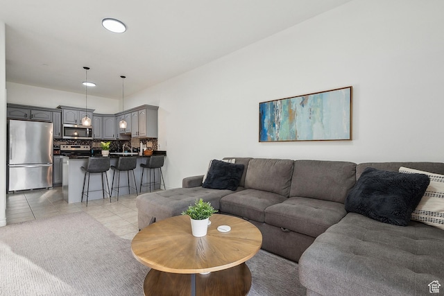 1134 E 3300 S Unit 216, Millcreek, UT 84106 - living area featuring light tile patterned flooring