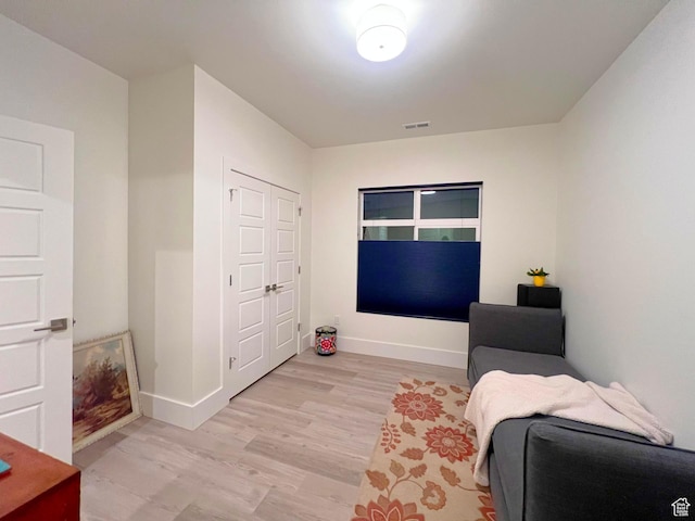 3578 S 805 E Unit 237, Millcreek, UT 84106 - bedroom featuring visible vents, baseboards, and light wood-type flooring