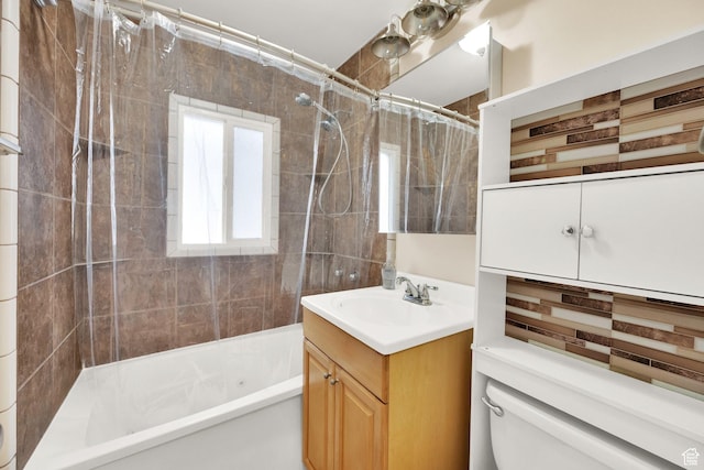 641 E Coatsville Ave S, Salt Lake City, UT 84105 - full bath with shower / tub combo with curtain, vanity, and toilet