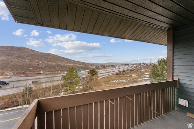 7035 N 2200 W Unit 3W, Park City, UT 84098 - balcony with a mountain view