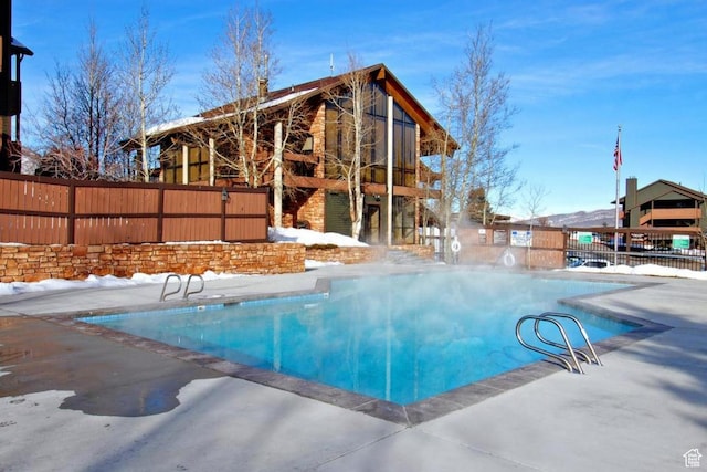 7035 N 2200 W Unit 3W, Park City, UT 84098 - pool with fence