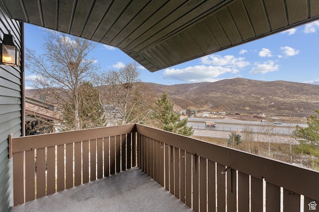 7035 N 2200 W Unit 3W, Park City, UT 84098 - balcony featuring a mountain view