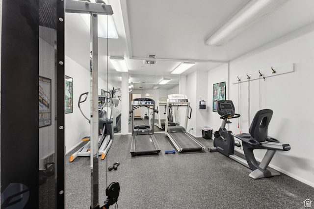 7035 N 2200 W Unit 3W, Park City, UT 84098 - workout area featuring baseboards
