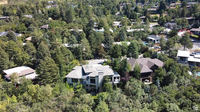 4127 E Mathews Way S, Salt Lake City, UT 84124 - birds eye view of property featuring a forest view