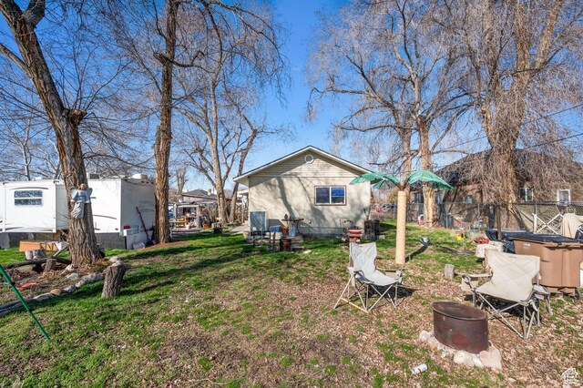 909 S Concord St, Salt Lake City, UT 84104 - view of yard with fence
