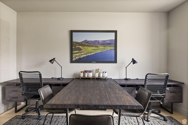 11503 N Soaring Hawk Ln, Hideout, UT 84036 - office space with wood finished floors