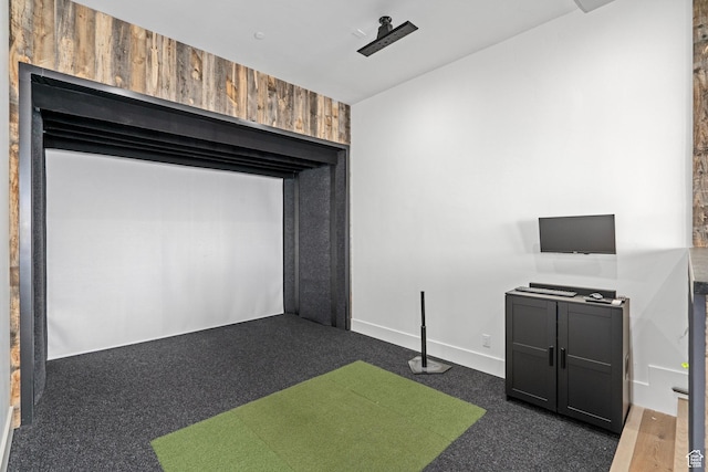 6421 E Evening Star Dr, Kamas, UT 84036 - playroom with golf simulator