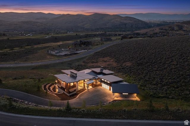 6421 E Evening Star Dr, Kamas, UT 84036 - aerial view featuring a mountain view