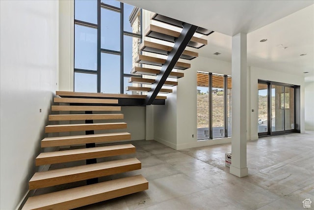 1878 E Chimney Rock Rd S Unit 536, Heber City, UT 84032 - stairs featuring concrete floors and baseboards