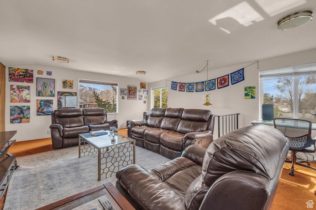 view of living room