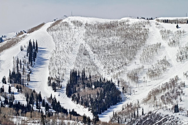 1385 Lowell Ave Unit 101, Park City, UT 84060 - view of snowy aerial view