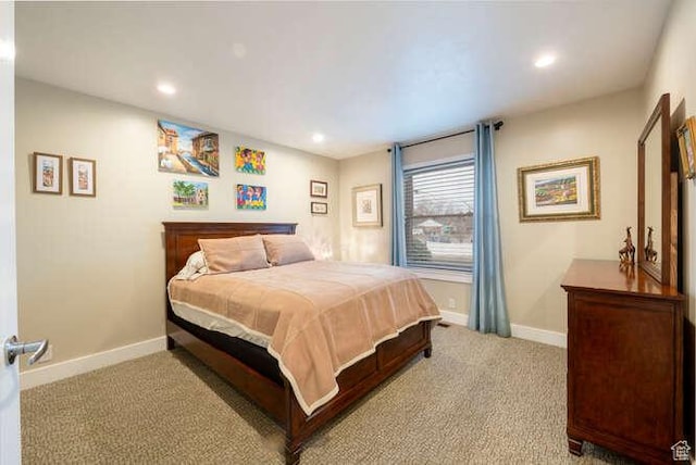 1689 E Kierstin Pl, Salt Lake City, UT 84108 - carpeted bedroom with recessed lighting and baseboards