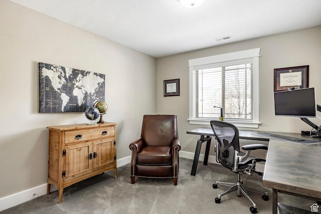 6302 Lone Rock Rd, Highland, UT 84003 - office with baseboards and carpet flooring