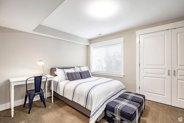 6302 Lone Rock Rd, Highland, UT 84003 - carpeted bedroom with baseboards and a closet