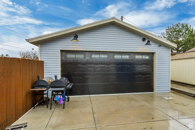 6259 S 340 E, Murray, UT 84107 - detached garage featuring fence
