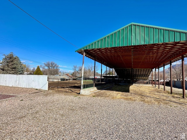 exterior space