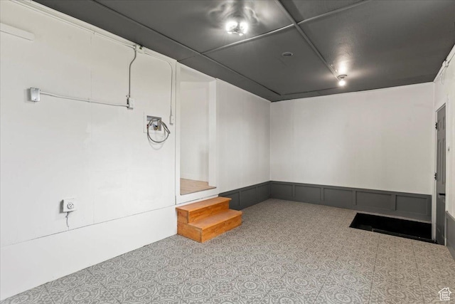 555 N 100 W, Tooele, UT 84074 - below grade area with a wainscoted wall