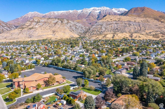 1065 E 900 S, Pleasant Grove, UT 84062 - drone / aerial view featuring a residential view and a mountain view