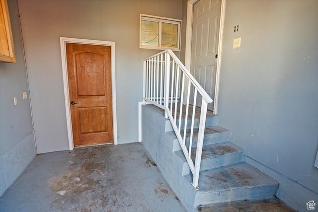 3356 W 1200 S, Ogden, UT 84404 - staircase with concrete flooring