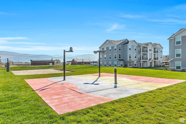 1128 S 820 E Unit 6104, Heber City, UT 84032 - view of home's community with community basketball court, a yard, and volleyball court