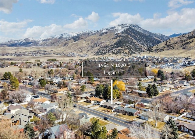 1564 N 1600 E, Logan, UT 84341 - property view of mountains featuring a residential view