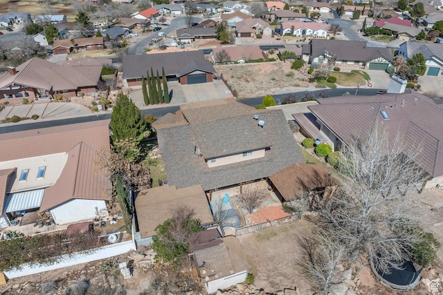 1060 E Summit Ridge Dr, St George, UT 84790 - birds eye view of property with a residential view