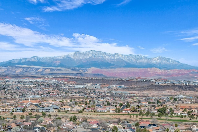 1060 E Summit Ridge Dr, St George, UT 84790 - property view of mountains featuring a residential view