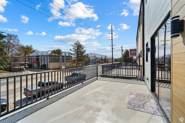 4386 S 900 E Unit 101, Millcreek, UT 84124 - balcony with a mountain view