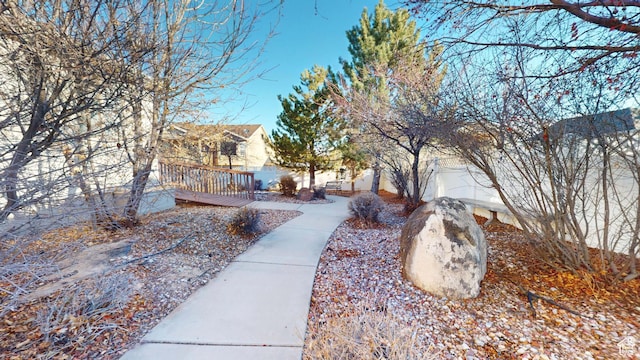 view of community