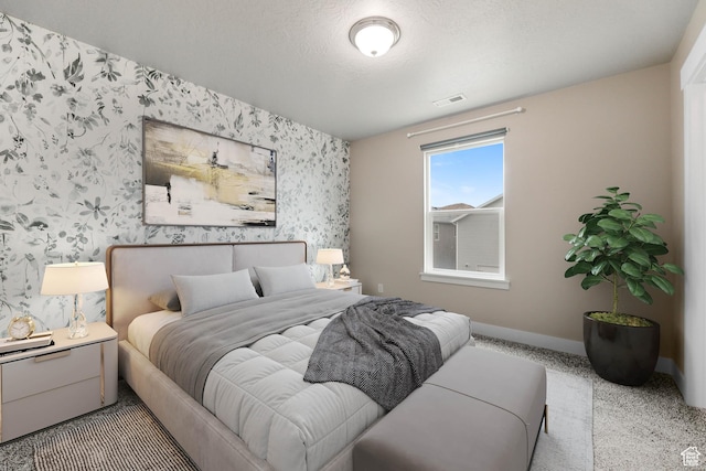 1848 E American Way Unit 2, Eagle Mountain, UT 84005 - bedroom with wallpapered walls, baseboards, and carpet
