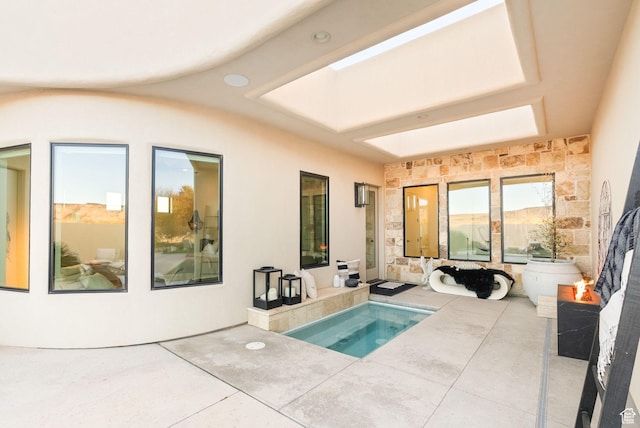 view of pool