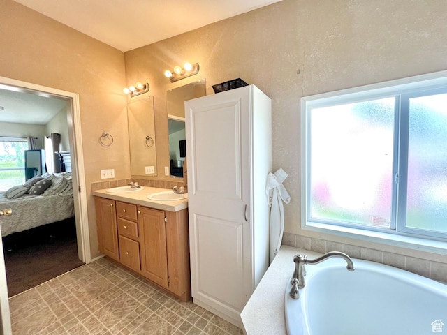 1568 N 750 E, Vernal, UT 84078 - ensuite bathroom with a sink, double vanity, a bath, and ensuite bathroom