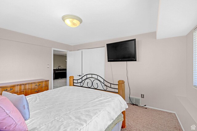141 W 3500 S, Bountiful, UT 84010 - bedroom featuring baseboards, carpet floors, and a closet