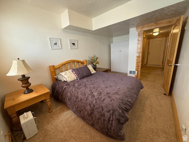 8043 E Badger Dr N, Heber City, UT 84032 - carpeted bedroom with a textured ceiling