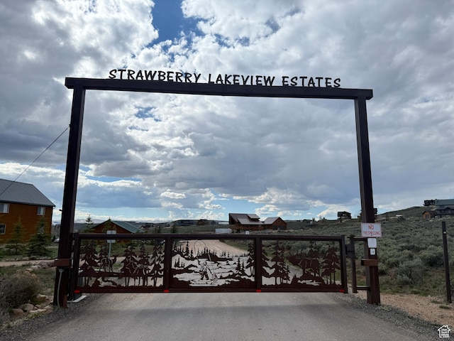 8043 E Badger Dr N, Heber City, UT 84032 - view of gate