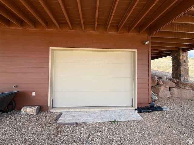 8043 E Badger Dr N, Heber City, UT 84032 - view of garage