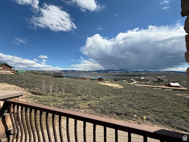8043 E Badger Dr N, Heber City, UT 84032 - water view with a mountain backdrop